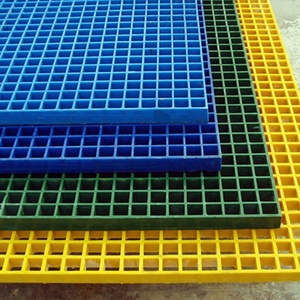 Grille en fibre de verre composite GRP FRP de haute qualité pour passerelle de plateforme - Product Image 4