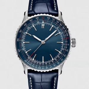 Exquisite Men's Business <b>Chronograph</b> Light Blue Dial High Quality Date Feature Ksjs202600013 Sapphire - Product Image 2