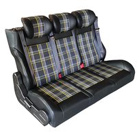 Chengbo FBN-160 Maßgefertigter 1600mm Breiter Luxus-Mikrofaser-Leder Wasserdichter Stahlrahmen Wohnmobilsitz, der sich zu Bett, Sofa und Bank Verwandelt