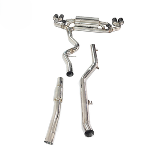 Tubo de Escape de Acero Inoxidable - Compatible con <span class=keywords><strong>BMW</strong></span> Serie 4 F32 F34 420i <span class=keywords><strong>418i</strong></span> 430i 428i Modelo 2.0T - Product Image 3