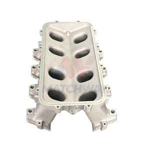 MATCHWAY サテンアルミニウム LS ローラム EFI インテークマニホールド GM シボレー LS1/LS2/LS6 エンジン用 燃料レールキット付き - Product Image 6