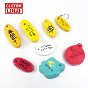 Nhà máy trực tiếp cung cấp thể thao EVA móc khóa mềm nhẹ bơi móc khóa Tim PU móc khóa - Product Image 1