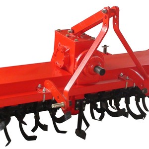 Farm <b>Cultivator</b> Rotary Tiller With Gearbox Red High Productivity For Agricultural Use - Product Image 1