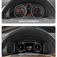 Compteur de vitesse automobile pour Opel Astra 2004-2010 Zafira B 2005-2014, écran LCD numérique, tableau de bord virtuel