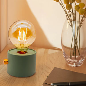 Lampu malam Kamar Tidur Bayi, lampu malam Tungsten desain Retro berputar peredupan Stepless untuk ruang anak-anak 2024 - Product Image 1