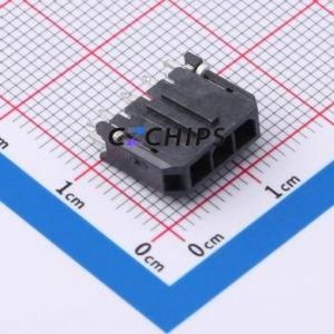436500318 Wire-to-Board Pin Header Through hole Component (THT),P=3mm Connector 1x3P 3mm Through Hole Micro-Fit (MX 3.0) - Product Image 1