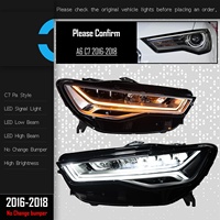 Pour Audi A6 12-18, ensemble de phares LED, montage direct, remplacement d'ensemble de phares LED Matrix