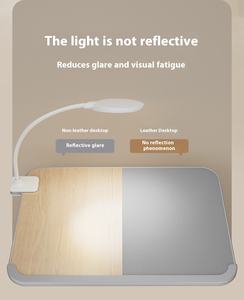 Складной столик SAIJI из ПВХ-кожи с регулировкой высоты и угла наклона, приставной к дивану, для учебы, работы за столом или использования в качестве прикроватной подставки - Product Image 2