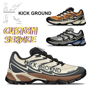 Kick Ground Hot Sale Heren Mode Sneakers Iron Man Beste Kwaliteit Hoge Top Custom Basketbal Schoenen Casual Sneakers Custom