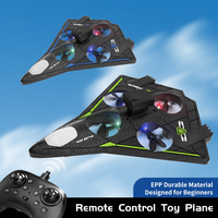 Drone de combat RC en mousse 2,4 GHz avec caméra 1080P, télécommande 4 canaux, prêt à l'emploi en intérieur pour adultes et enfants, facile à piloter, chargeur inclus