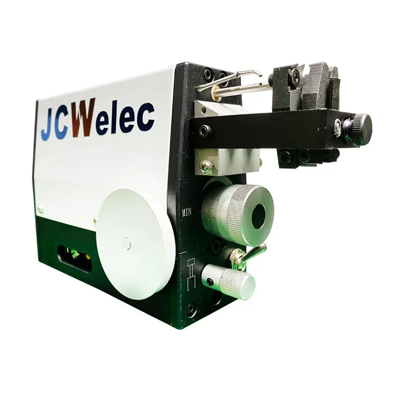 JCW-S05 yarı otomatik tel kesme şerit soyma makinesi pnömatik tel sıyırma aracı