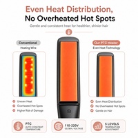 Catokan Rambut Listrik Torlin PTC dengan Kontrol Suhu 5 Tingkat 130-210C, Pencegah Bakar, Tanpa Panas Berlebih untuk Penggunaan Hotel
