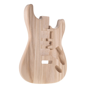 Cuerpos de guitarra de paulownia al por mayor, de repuesto, sin terminar, para kit DIY - Product Image 2