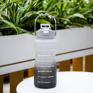 Vasos de Plástico Personalizados de 2L con <span class=keywords><strong>Frases</strong></span> de Motivación Diaria y Asa de Transporte, Ideales <span class=keywords><strong>para</strong></span> la Escuela, Viajes y Gimnasio - Product Image 4