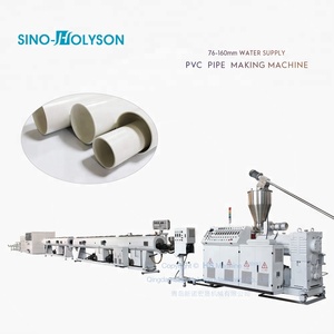 Tuyau de plomberie en PVC d'alimentation en eau SINO-HOLYSON HSJZ-65/132 "VITESSE PLUS ÉLEVÉE" faisant la Machine avec <span class=keywords><strong>prix</strong></span> promotionnel - Product Image 1