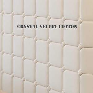 Housse <span class=keywords><strong>de</strong></span> tête <span class=keywords><strong>de</strong></span> <span class=keywords><strong>lit</strong></span> épaisse en <span class=keywords><strong>tissu</strong></span> velours Queen/King/Twin Housse <span class=keywords><strong>de</strong></span> tête <span class=keywords><strong>de</strong></span> <span class=keywords><strong>lit</strong></span> housse <span class=keywords><strong>de</strong></span> coussin matelassée pleine grandeur - Product Image 4