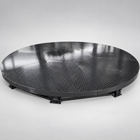 Plateforme tournante certifiée CE de 4 tonnes pour concessionnaires, salles d'exposition, photographie et expositions