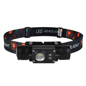 Lampe frontale LED rechargeable en alliage d'aluminium, double usage, pour la pêche - Product Image 2