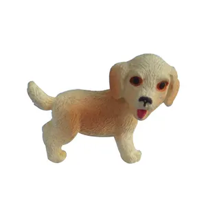 Wj3001 phổ biến nhựa đồ chơi hạnh phúc con chó màu đen Trung Quốc đồ chơi cho khuyến mãi