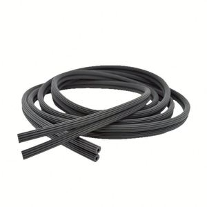 EPDM <b>Rubber</b> Window Screen Spline 4mm-6.2mm Serrated Retaining Strip for Aluminum & <b>Plastic</b> Steel Window Mesh - Product Image 2