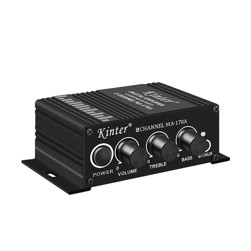 Kinter Car hi-fi Stereo Audio amplificatore di potenza amplificatore a doppio canale altoparlante Audio amplificatore Bt