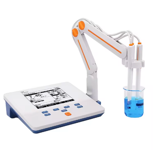 실험실용 벤치탑 PH 측정기 |   실시간 수질 모니터 대형 LCD 디스플레이 |   인증된 산업용 분석기 0.01pH - Product Image 4