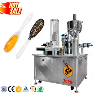 Hot Sales Automatic 7g 10g 20g Honey Spoon Making Packing Machine For Honey Spoon Filling Sealing Packing Machine