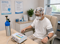 Générateur d'ozone médical pour thérapie vaginale, rectale et intra-articulaire, pour application clinique/domicile