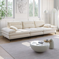 Ensemble de canapés italiens pour salon, style européen, mobilier de salon moderne