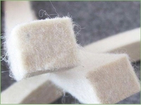 Feuille de polissage en feutre de laine blanche 1mm-15mm d'épaisseur Tricot résistant aux rides pour voiture T-Shirts chaussures Textiles de maison sacs
