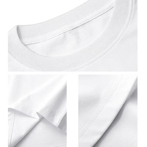 T-shirt en coton uni pour homme, coupe ajustée, logo personnalisé, manches courtes, col rond, décontracté, couleur unie, respirant, jersey tricoté, pour la gym - Product Image 4