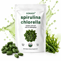Bubuk Chlorella untuk Suplemen, Tablet Efervecent, Tablet Kunyah, dan Produksi Kapsul Keras, Pasokan Massal, OEM/ODM