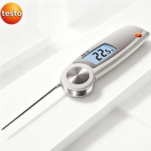 เทอร์โมมิเตอร์วัดอุณหภูมิอาหาร Testo 104 หัววัดอุณหภูมิในครัว วัดการอบและน้ำได้อย่างแม่นยำ IP55 - Product Image 6