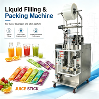Machine d'emballage automatique de sachets liquides VFFS avec scellage des sachets pour le lait, le jus et les condiments liquides
