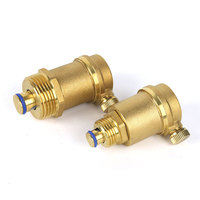 Vanne de purge automatique thermostatique latérale en laiton de qualité supérieure 1/2\" DN15 pour chauffe-eau solaire et CVC