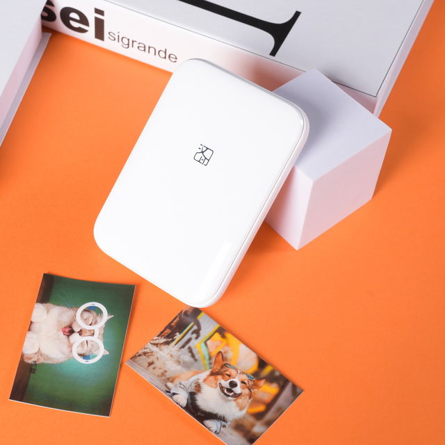 For HPRT MT53 Mini Mobile Phone Printer for Photos Color Style in Stock
