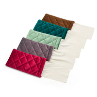 Top squeeze Velvet étuis à lunettes lunettes de soleil mode sac à lunettes pochette à lunettes avec tissu à l'intérieur
