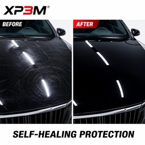 ฟิล์มใสกันรอยรถยนต์ XP3M Super Black OEM Gloss TPU สีดำเงา 7.5 มิล ซ่อมแซมตัวเองได้ ป้องกันรอยขีดข่วน ป้องกันสีเหลือง พร้อมช่องระบายอากาศ - Product Image 4
