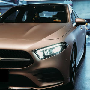 Film de protection de peinture pour carrosserie de voiture WRAPMASTER 1,52x15m auto-cicatrisant anti-rayures TPU <span class=keywords><strong>satin</strong></span>é or rose - Product Image 4