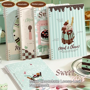 Cuaderno de Hojas Sueltas Four Seasons Youth Mint Chocolate, Bloc de Notas, Diario y <span class=keywords><strong>Libro</strong></span> de Ejercicios, <span class=keywords><strong>Regalo</strong></span> - Product Image 5
