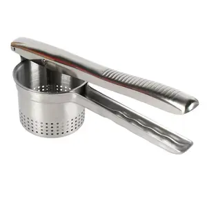 Accessori per Gadget da cucina per la casa pressa manuale per purè di patate con frutta e verdura in acciaio inossidabile