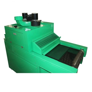 Machine de polymérisation UV semi-automatique LC pour films papier et UV sélectif, nouvelle génération, verte, longueur de convoyeur 2500 mm, composants essentiels : four UV à roulement - Product Image 4