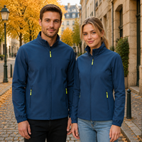 Chaqueta Deportiva Ligera para Hombre con Logotipo Imprimible, Cuello Alto, Cierre Completo, Color Neón, Uniforme Personalizado para Equipo, Venta al Por Mayor, 20 Colores