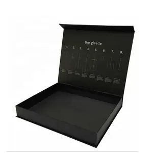 Kotak Kemasan Rok Desain Mewah Kotak Hadiah Baju Celana Baju Karton Hitam Matte UV Kotak Hadiah untuk Gaun