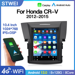 STWEI para Honda CRV <span class=keywords><strong>CR</strong></span>-<span class=keywords><strong>V</strong></span> 2012-2015 <span class=keywords><strong>2.0</strong></span> 2.4L Radio Estilo Tesla Reproductor Multimedia con GPS Estéreo DSP BT Autoradio Audio CarPlay 4G - Product Image 2