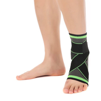 Orthèse de soutien de la cheville de qualité professionnelle Forte compression pour une utilisation multisports
