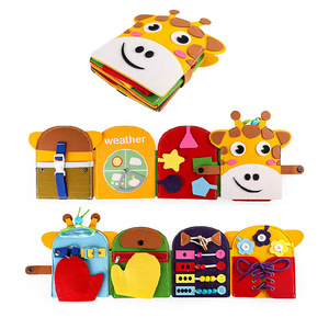 Juguete educativo de fieltro para niños y niñas de 2 a 6 años, juego de productos populares, sensación de tablero ocupado, 2023 - Product Image 4