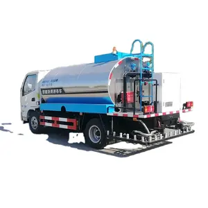 Smart bitumen sprayer output truck Asphalt Distributor trailer for road construction