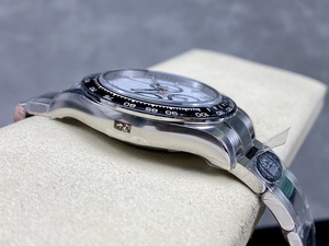 Sang Trọng Siêu Chất Lượng Đồng Hồ Cơ Khí Không Thấm Nước 40Mm 126500 Sạch Nhà Máy Thép 904 4131 Phong Trào Chrono Gấu Trúc Trắng Đồng Hồ - Product Image 3