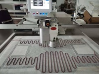 Máquina de coser para colchón con calefacción eléctrica completamente automática, manta térmica, núcleo de alfombra, Motor, componentes de engranaje, cama plana